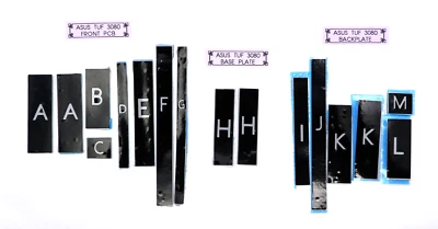 XPC HS 20 W/mK Thermal Pad Set ASUS TUF RTX 3080 Custom