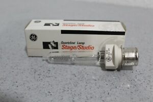 Genuine GE Stage/Studio Quartzline Lamp EGG 750W 120V 39137 P28 Base 3000K 