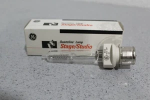 Genuine GE Stage/Studio Quartzline Lamp EGG 750W 120V 39137 P28 Base 3000K - Picture 1 of 3