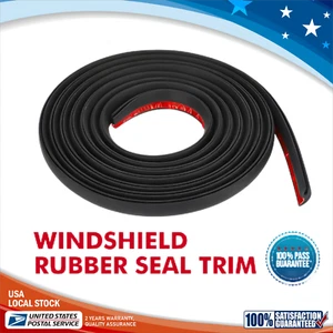 10ft Rubber T-Shape Seal Strip Universal Sealing Trim For Car Roof Windshield - Picture 1 of 22