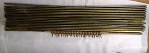 16 x Teppichstangen Treppenläuferstangen, aus Messing - gebraucht - Bild 1 von 4