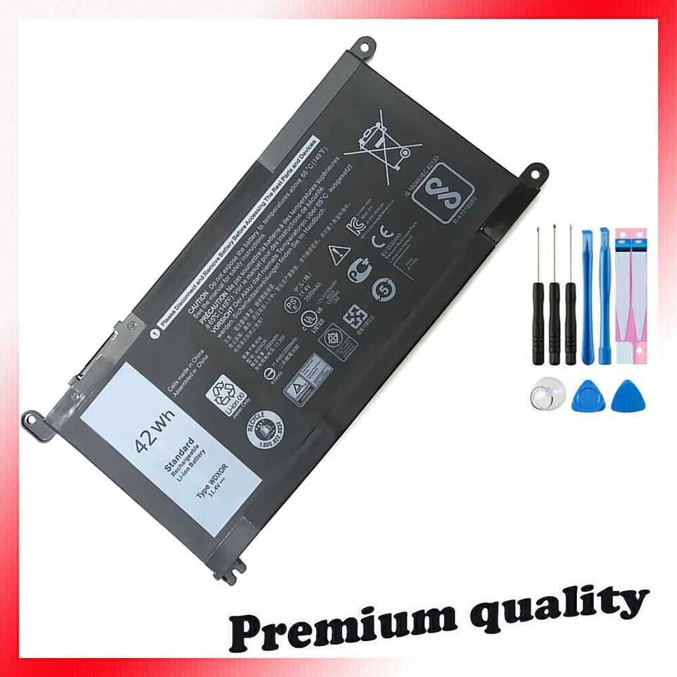 Battery for Dell Inspiron 15 5565 5567 5568 5570 5578 5579 7560 7570 WDX0R - Image 1 of 1