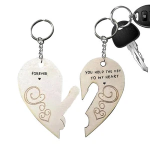 Couple Keychains You Hold The Key To My Heart Keychains Valentine's Day Gifts - Picture 1 of 8