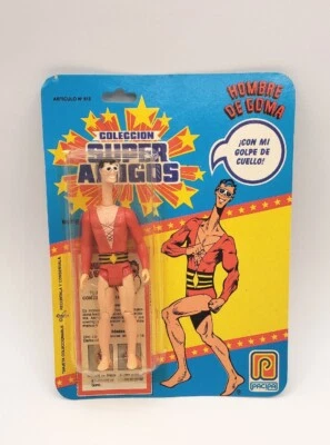 De colección 1989 Super Powers Super Amigos Pacipa Plastic Man Lanzamiento Argentina Foto 1 de 4