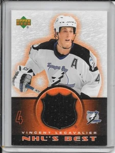 2003-04 Upper Deck Vincent Lecavalier NHL's Best Jersey # NB-VL - Picture 1 of 2