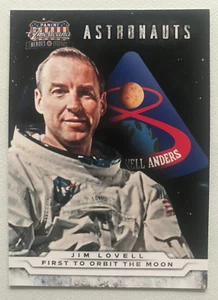 James A. "Jim" Lovell: 2012 Panini Americana Heroes & Legends; Apollo 8, 13" - Bild 1 von 2