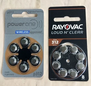 P312 Hearing Aid Batteries (Lot of 290 Count) NEW! - Picture 1 of 4