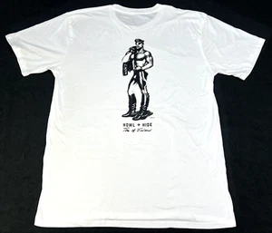 NEW Tom of Finland & Howl + Hide Collaboration Hellbent for Leather T-Shirt XL - Picture 1 of 8