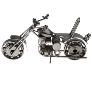 Retro Metall Motorrad Modell Home Decor Ornament Kollektion Spielzeug - Bild 1 von 10