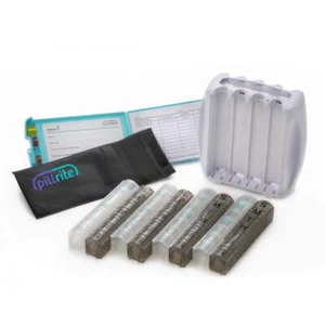 4-Week Monthly Pill Organizer, AM PM, Twice Daily - Picture 1 of 4