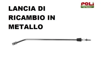 STOCKER POMPA A ZAINO A BATTERIA LANCIA IN METALLO CON UGELLO COMPLETA ORIGINALE