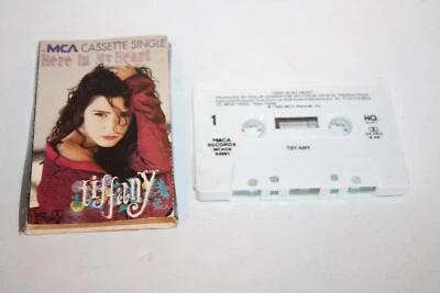 Tiffany Cassette Single Here in My Heart PROMO MCA 1990 Cardboard Sleeve - Image 1 of 4