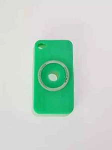 Etui Coque Souple en Silicone Vert iPhone 4 iPhone 4S  - Photo 1 sur 3