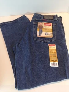 New Wrangler Jeans RELAXED FIT Mens STONEWASH Zipper Fly 38X32 - Picture 1 of 8