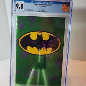 Knight Terrors: Batman #1 Green Foil Edition CGC 9.8 - Picture 1 of 2