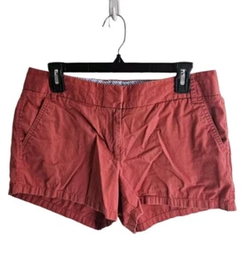 J CREW Shorts Größe 8 tieforange Baumwolle Chino - Bild 1 von 11