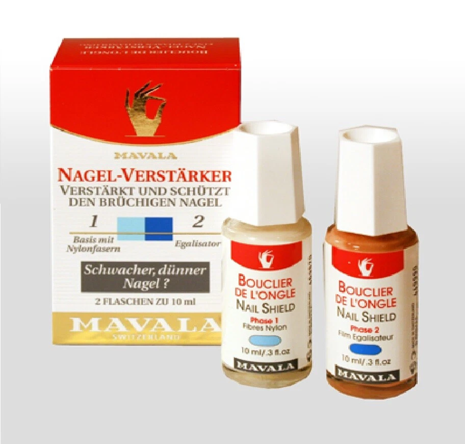 Mavala Nagelverstärker 2x10ml - Festigt und verstärkt den weichen Nagel