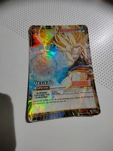 Vegeto Special Brillante Carte Dragon Ball (Jcc) Serie 6 Français D582 - Imagen 1 de 3