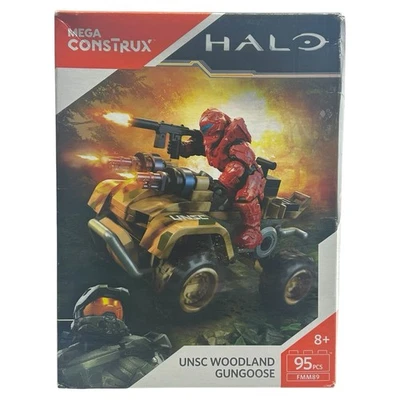 Mega Bloks Construx Halo UNSC Woodland Gungoose Set FMM89 Mattel 2017 - Image 1 of 4