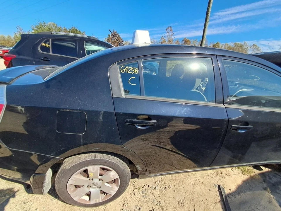 2012 Nissan Sentra Passenger Rear Door Electric Black Used Local Pickup Only - Image 1 of 4