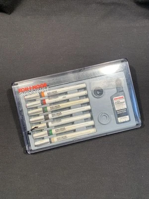 Vintage KOH-I-NOOR RAPIDOGRAPH Set Technical Drafting Fine Artist Pens - Image 1 of 4