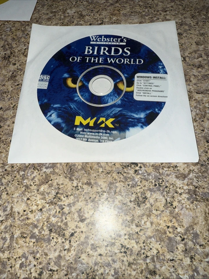 Birds of the World: Webster Interactive Compact Disc PC - Image 1 of 1