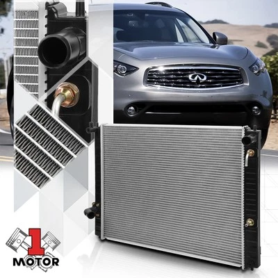 Aluminum Cooling Radiator OE Replacement for 09-17 FX35/FX50/QX70 AT dpi-13079 - Image 1 of 4