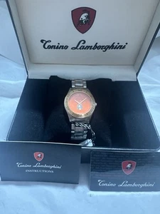 Reloj Tonino Lamborghini Chapado en Oro 18K Acero Inoxidable EN045.508 - Imagen 1 de 15