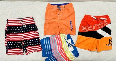 Swimming Boys Shorts Lot Size 6 Nautica Swimwear Excellent Condition - Image 1 of 4