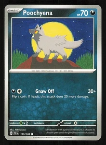 Poochyena 105/162 Regular Near Mint Pokemon TCG S&V Temporal Forces TEF - Picture 1 of 1