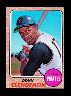 1968 Topps - Donn Clendenon #344 - Envío gratuito Foto 1 de 2