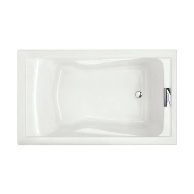 American Standard 2771.V002 Evolution 60" Acrylic Soaking Bathtub - White - Image 1 of 4