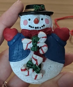 Polystone Snowman Gift Box, Earrings and Necklace - Picture 1 of 5