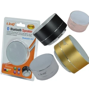 X Caisse Haut-Parleur Speaker Bluetooth 3w Smartphone Tablette Linq DG168 - Afbeelding 1 van 1