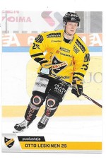 2018-19 Finnish CardSet #63 Otto Leskinen Kalpa, Montreal Canadiens