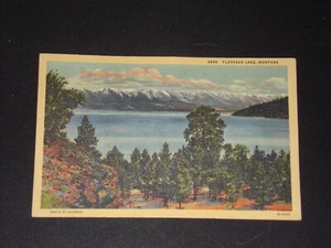 Vintage Postcard Flathead Lake, Montana - Picture 1 of 2