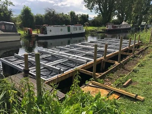 3.5 x 9.86m Modular Floating Home Hull: Houseboat, Cabin, Pontoon Boat - Picture 1 of 8