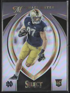 2023 Panini Select Draft Picks #SCR-MM Michael Mayer certified silver - Picture 1 of 2