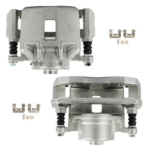 Pair Front Brake Calipers For 1999-2004 Acura RL 2001-2003 Acura CL w/ Bracket - Picture 1 of 9