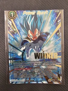 DBS Masters - Power Burst - Promo Winner BT5-115 Alt Art ENG - Picture 1 of 2