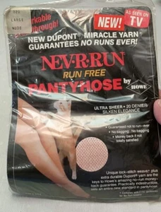 Nev•R•Run Run Free Strumpfhose Ultra Sheer Large Nude Miracle Yarn - Bild 1 von 8