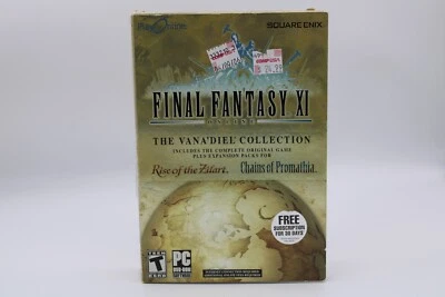 Final Fantasy XI PC-DVD Brand New Factory Sealed Vana’Diel Collection 2007 RARE! - Image 1 of 4