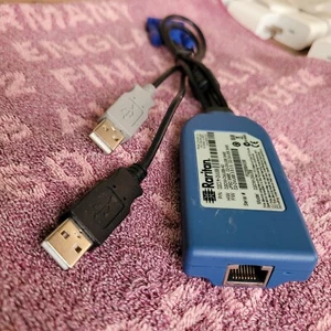 Câble double USB Raritan D2CIM-DVUSB VGA pour Dominion KX2 KX3 KX II CIM KVM - Photo 1/6