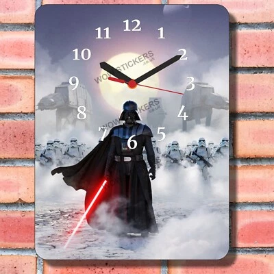 Star Wars Darth Vader Design Wall Clock New boxed Ideal Gift wall hanging - Image 1 of 2