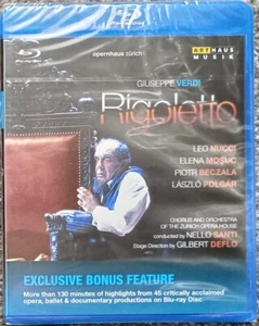 GIUSEPPE VERDI - RIGOLETTO (Brand New & Sealed Blu Ray, Zuirch Opera House, R0) - Picture 1 of 1