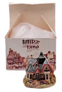 Coleccionable en miniatura Lilliput Lane Cottage - KEEPERS LODGE con caja original - Reino Unido - Imagen 1 de 11