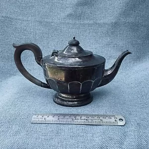 Collectable Tea Pot Sterling Silver J W Tiptaft & Son Ltd, 1931 Year Hallmarked - Picture 1 of 20