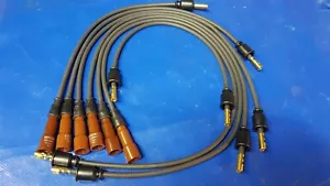 Mercedes W105 - W180, W187 Spark Plug Lead Set 6 Cyl - 180 150 02 19, 1801500219 - Picture 1 of 6