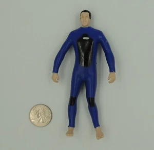 Huck Doll Surfer Blue 5" Toy Figure Bendable Surfing 2003 - Picture 1 of 6