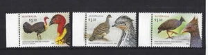 AUSTRALIEN 2022 MEGAPODES OF AUSTRALIA SET OF 3 UNMOUNTED MINT, MNH - Bild 1 von 1